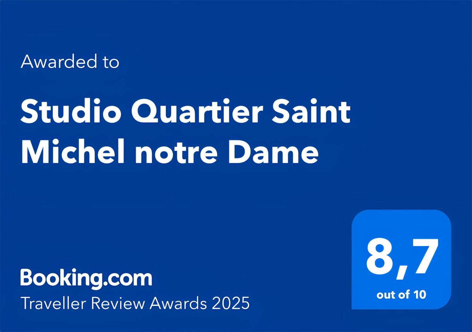Studio Quartier Saint Michel Notre Dame Free Netflix París Exterior foto